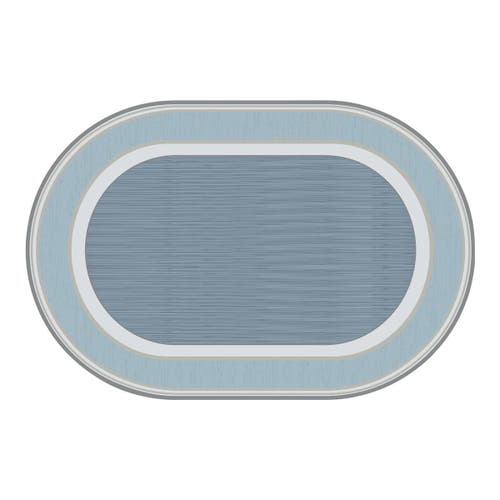 Kaplan Early Learning Company Sense Of Place Highland Stripe Carpet In Blue