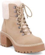 MIA Tiler Faux Fur Platform Lug Boot