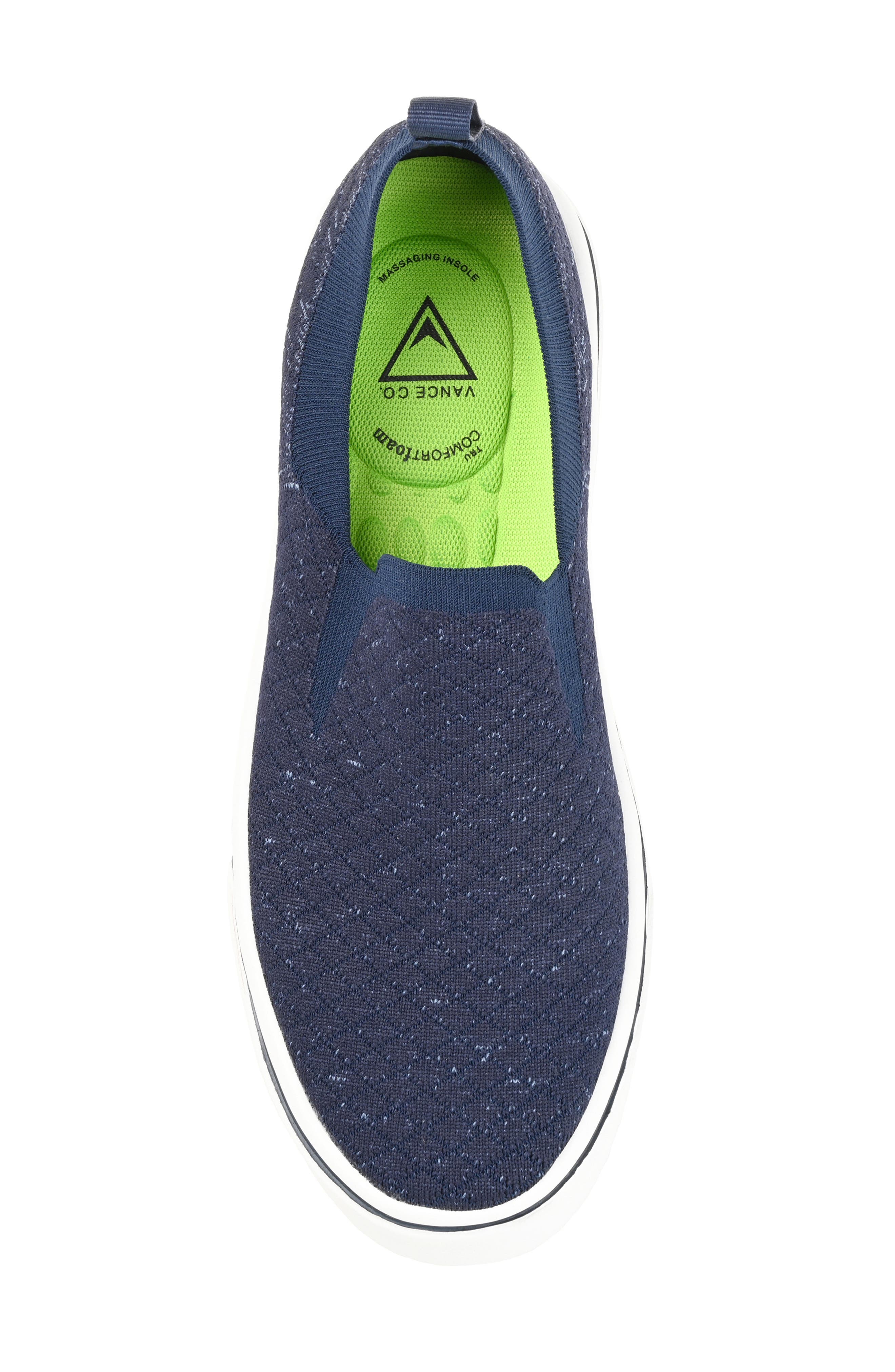 Hamlin Knit Slip-On Sneaker, Alternate, color, BLUE