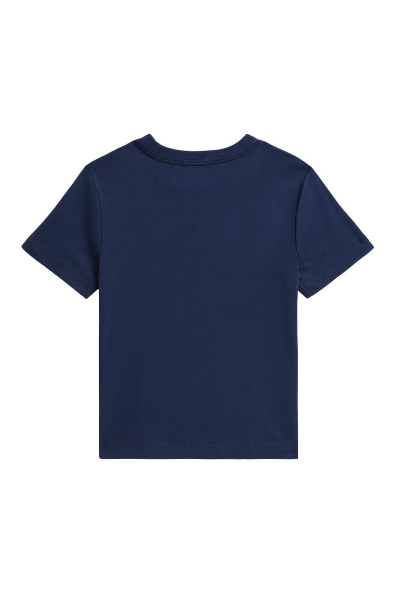 Kids' Graphic Cotton T-Shirt, Alternate, color, RUSTIC NAVY