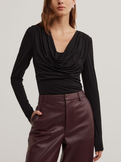 Cowl Neck Top