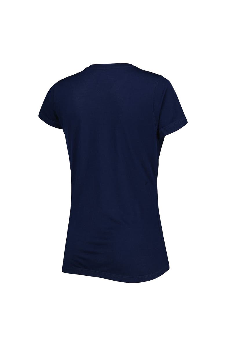 CONCEPTS SPORT Women's Concepts Sport College Navy/Neon Green Seattle Seahawks Badge T-Shirt & Pants Sleep Set, Alternate, color, 