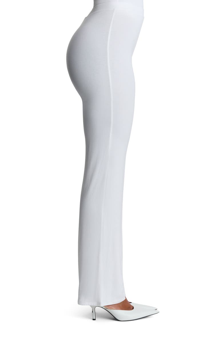 Naked Wardrobe Straight Leg Pants, Alternate, color, White