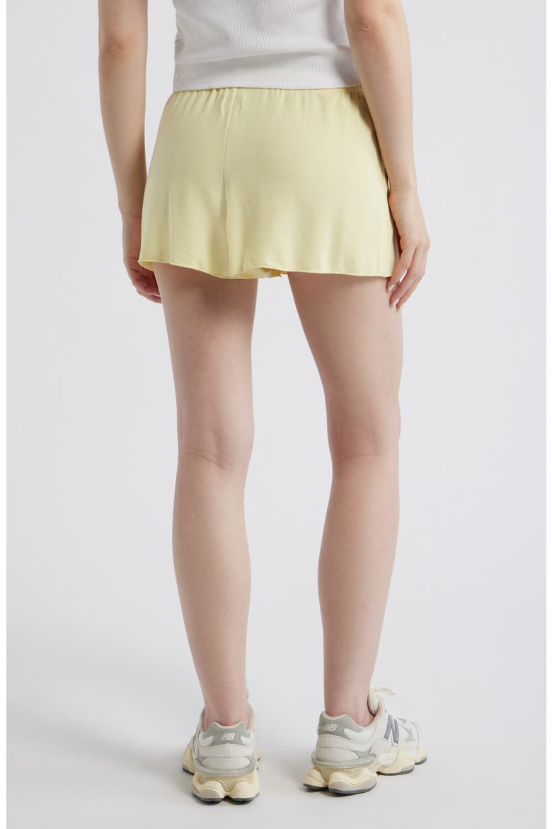 Boys Will Be Boys Sweat Shorts, Alternate, color, YELLOW