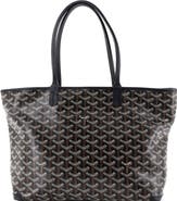Pre-Owned Goyard Artois Tote Coated Canvas PM