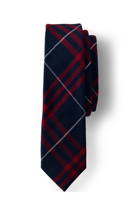 School Uniform Kids Plaid To Be Tied Tie