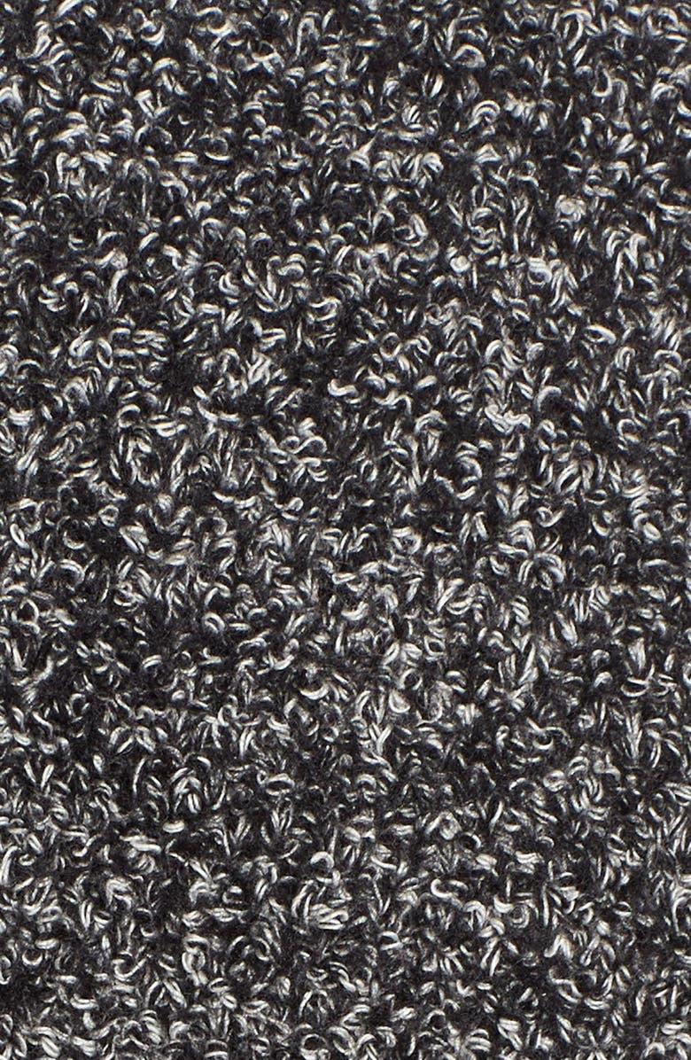 Vince Rib Knit Collar Asymmetrical Coat, Alternate, color, 