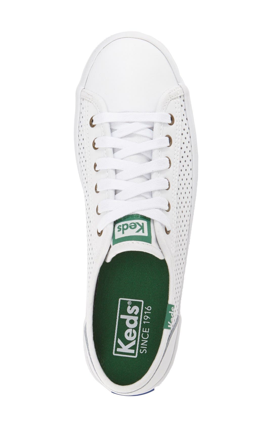 Keds<sup>®</sup> 'Kickstart' Perforated Sneaker, Alternate, color, 