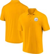 FANATICS Men's Fanatics Branded Gold Pittsburgh Steelers Component Polo