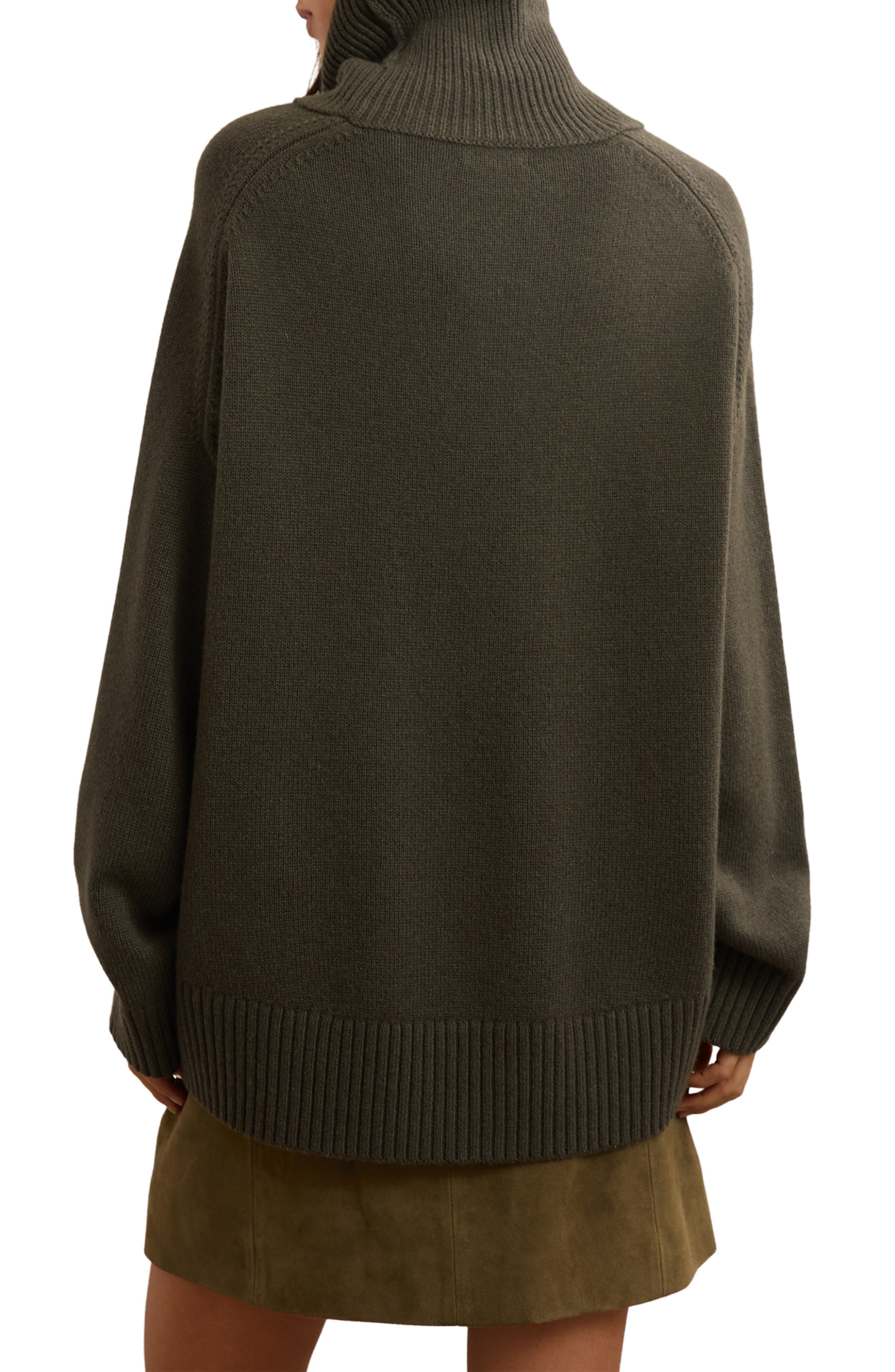 Brooklyn Wool & Cashmere Turtleneck Sweater - image 4