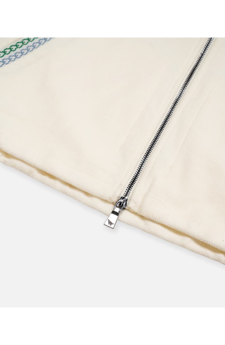 PAPER PLANES Planes Cotton French Terry Jacket, Alternate, color, Ecru