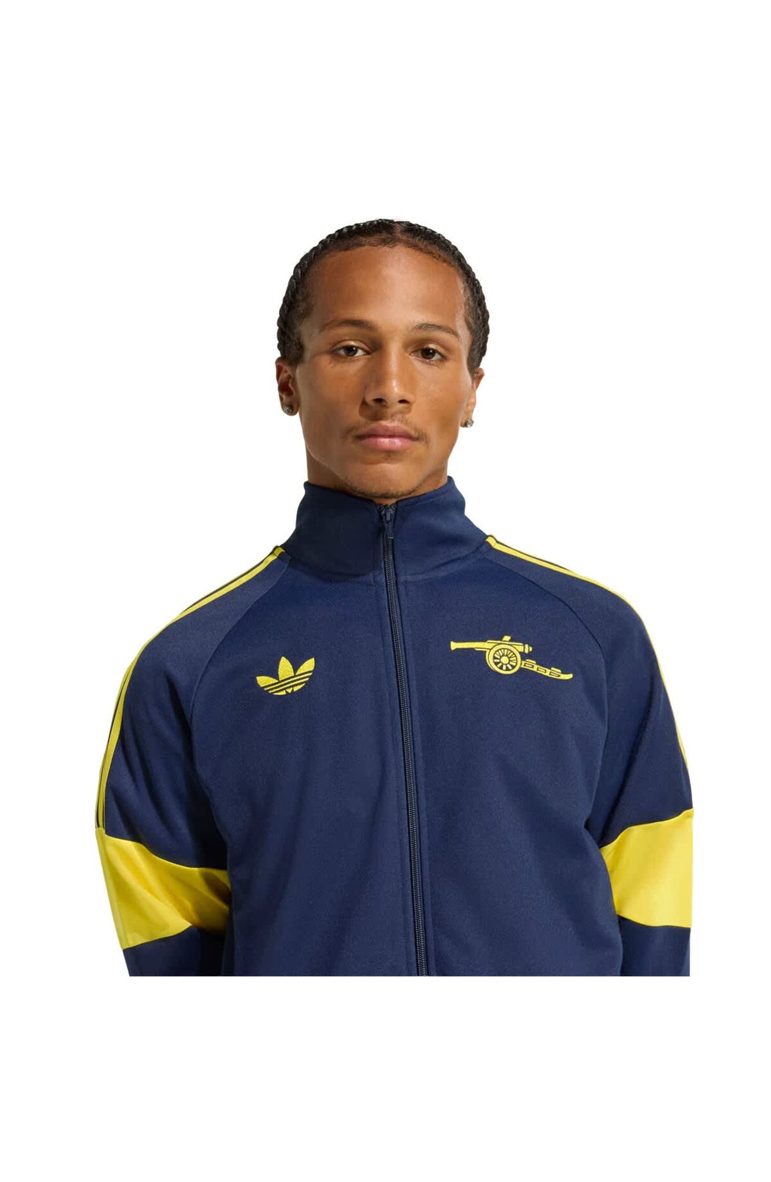 adidas Men's adidas Blue Arsenal Lifestyler Full-Zip Track Jacket ...