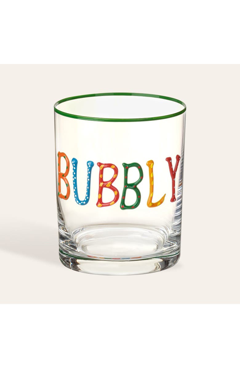 Zsa Zsa Zsu Glass Water Glass 13 Oz. Transparent, Main, color,