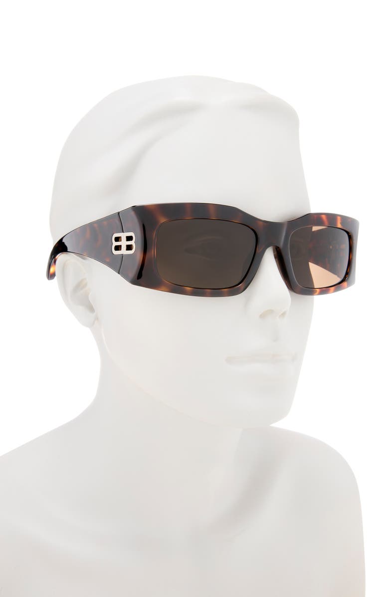Gucci 58mm Irregular Square Sunglasses, Alternate, color, 