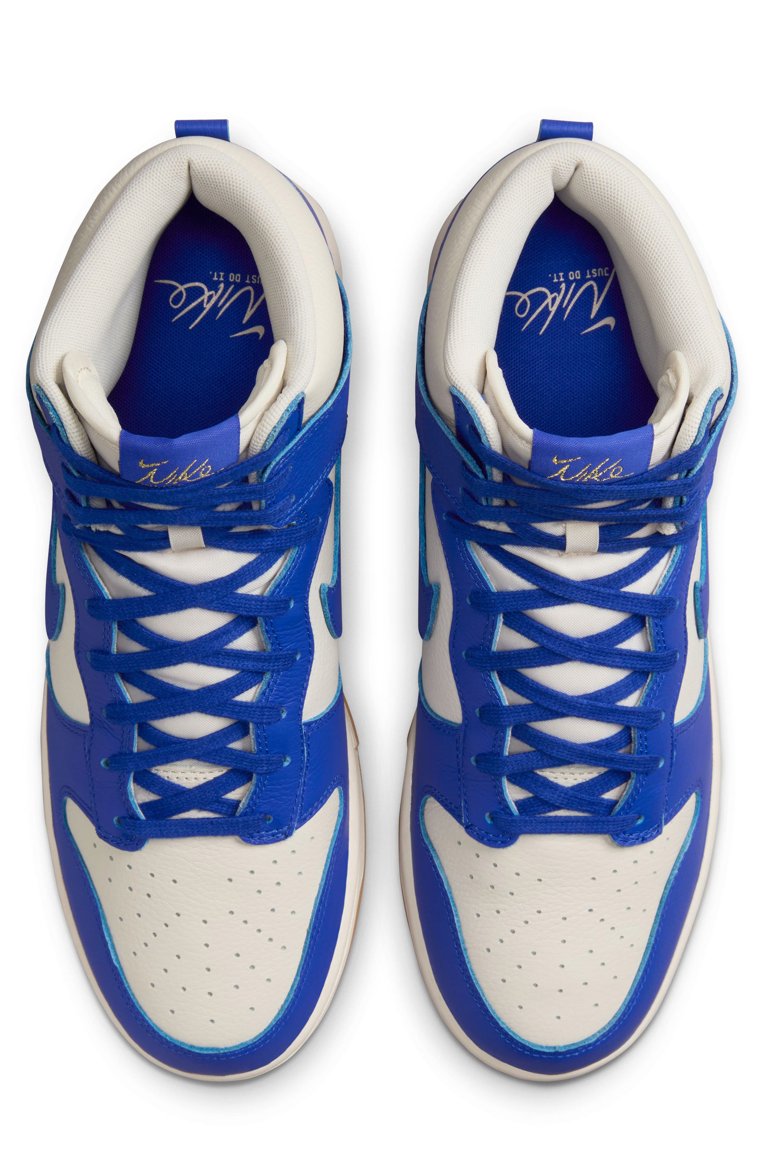 Nike Dunk Hi Retro SE Basketball Sneaker, Alternate, color, 