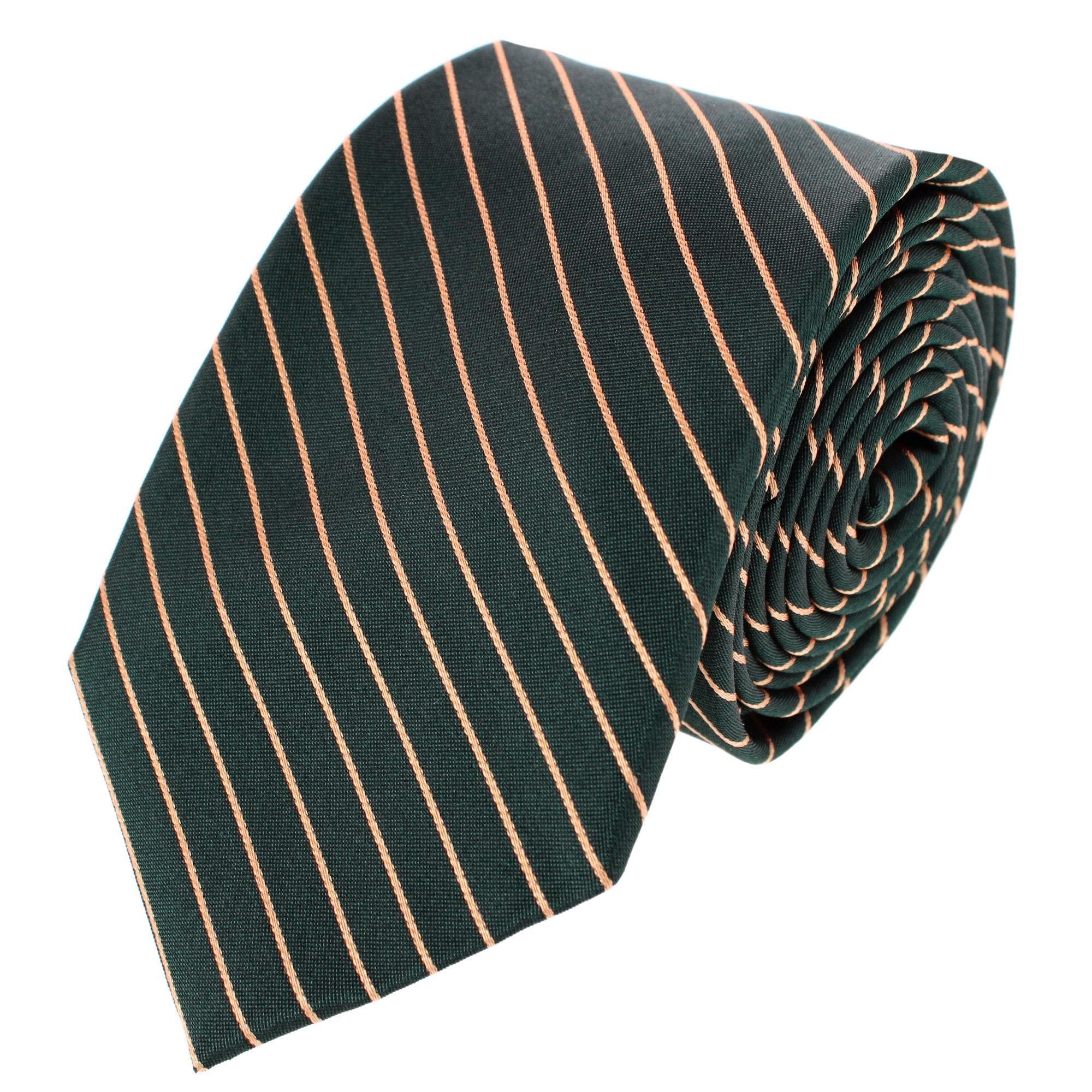 Green with Brown Stripe