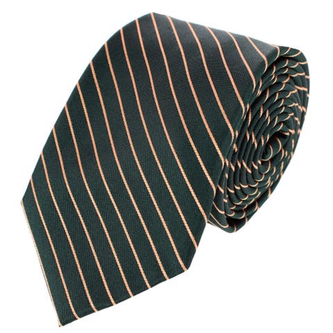 Declan Diagonal Stripe Silk Business Necktie