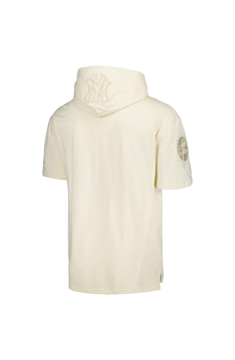PRO STANDARD Men's Pro Standard Cream New York Yankees Neutral Hoodie T-Shirt, Alternate, color, Cream