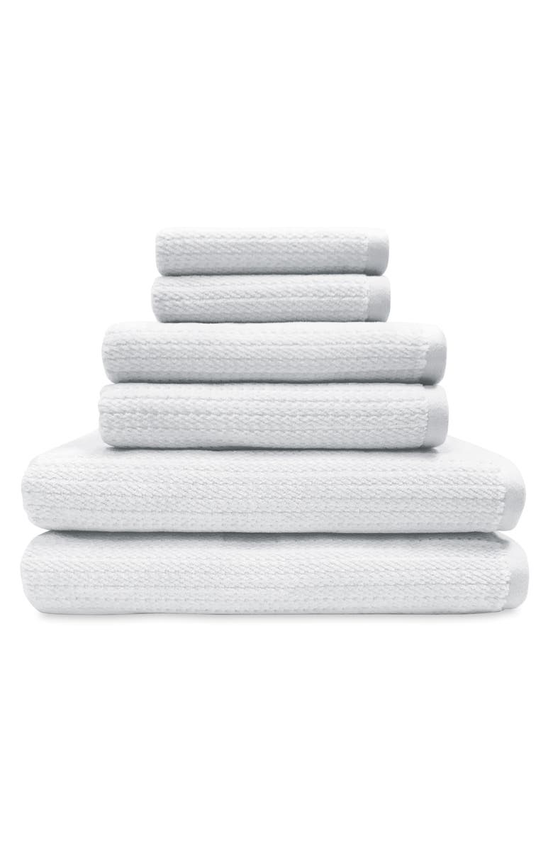 Peri Home Mingled Stripe Set of 6 Towels, Main, color,