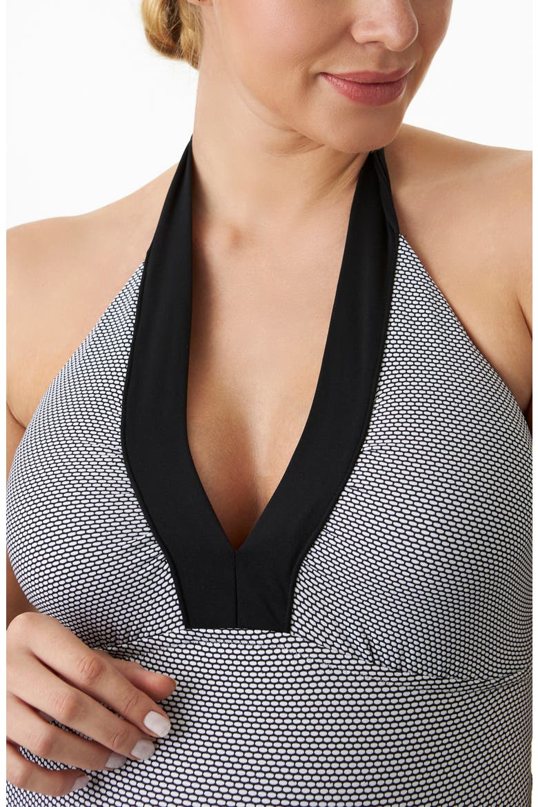 Montego Bay One-Piece Maternity Swimsuit, Alternate, color, BLACK
