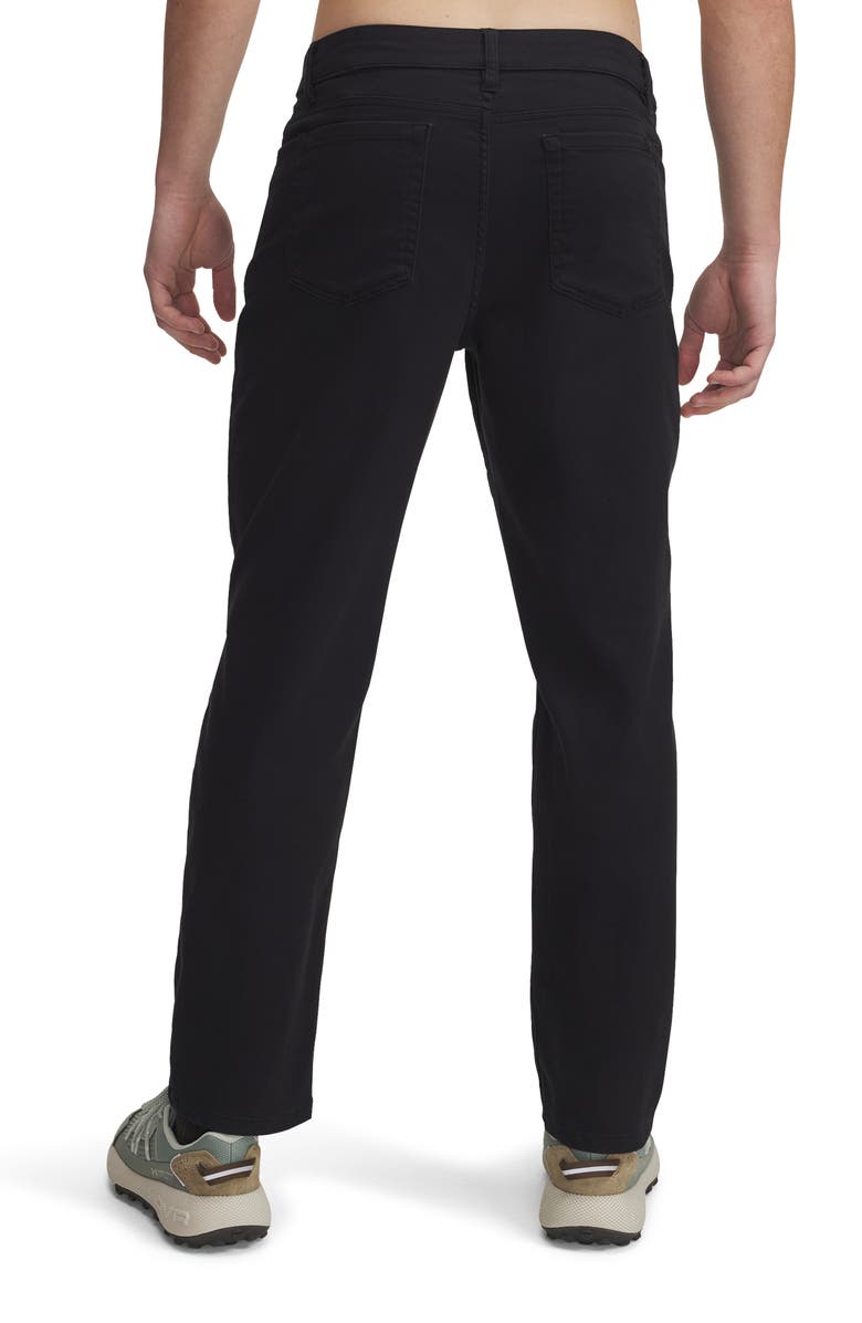Under Armour Icon Tapered Fit 5-Pocket Pants, Alternate, color, Black