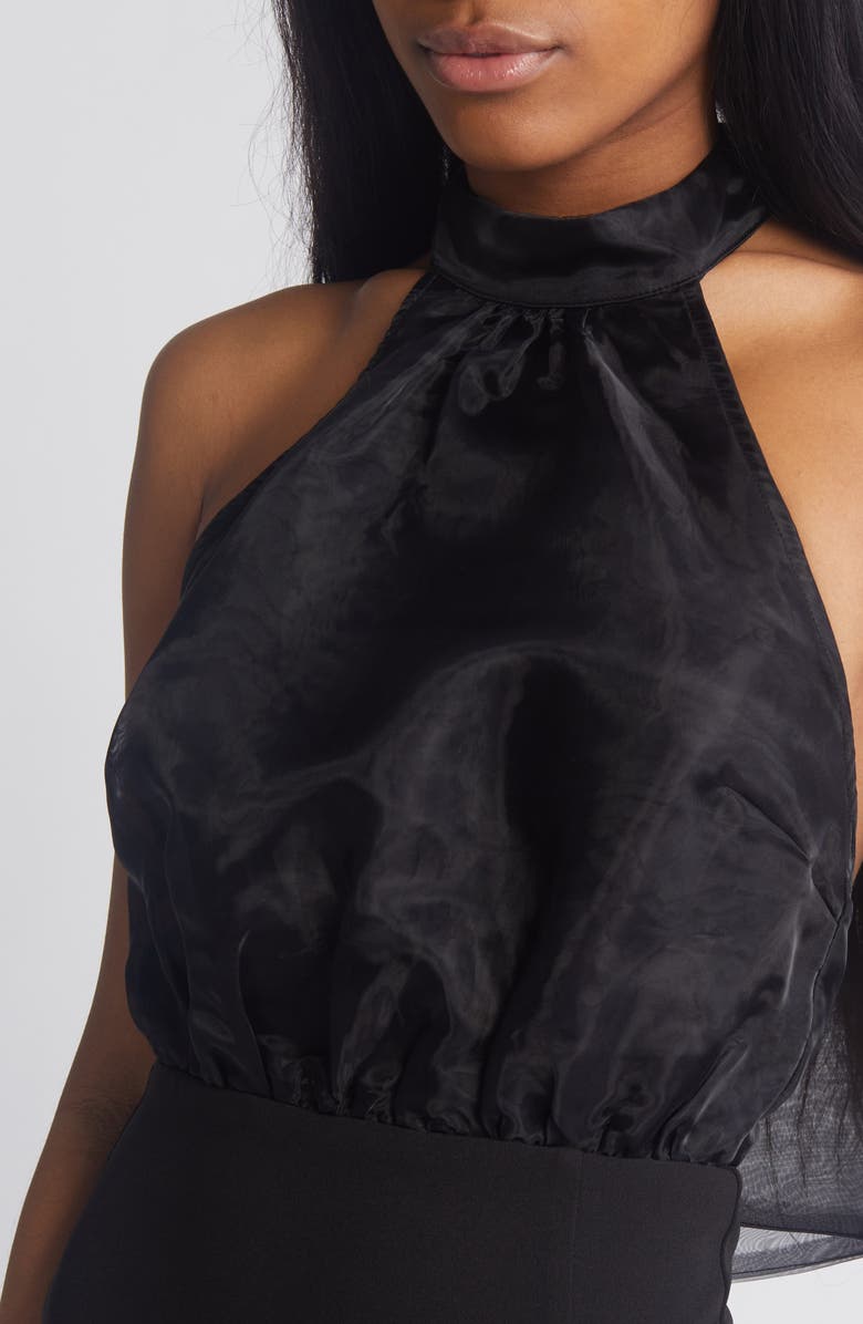 Lulus Glamorous Promise Halter Sheath Dress, Alternate, color,