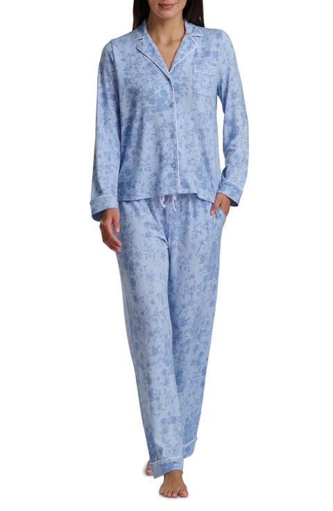 Print Long Sleeve Pajamas