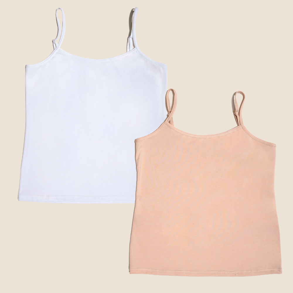 selected Buff and White
