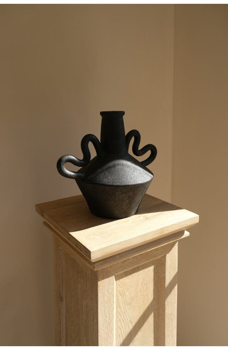 Twenty Third by Deanne Wong Vessel, Alternate, color, Charcoal