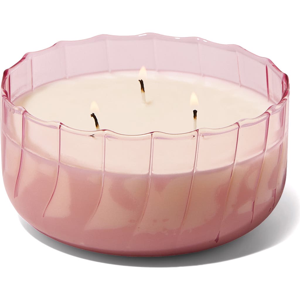 Paddywax 3-wick Candle In Pink