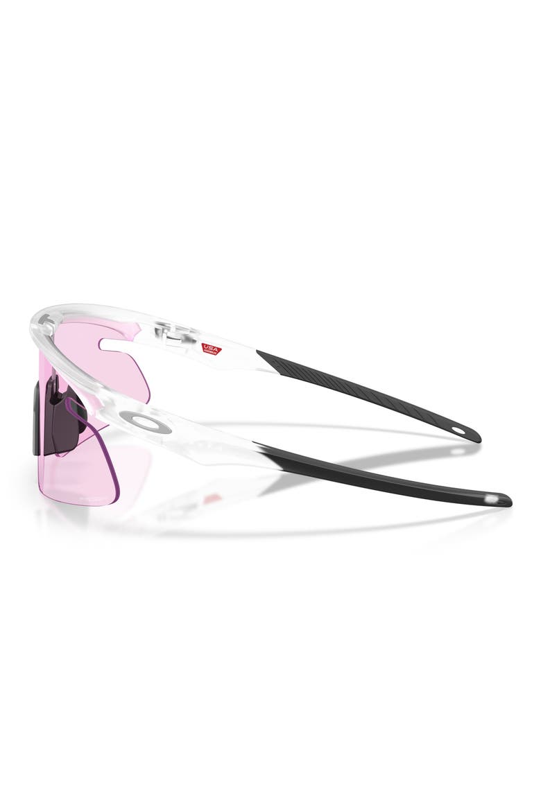 Gender Inclusive RSLV Lite 150mm Rectangle Sunglasses, Alternate, color, MATTE CLEAR / PRIZM LOW LIGHT
