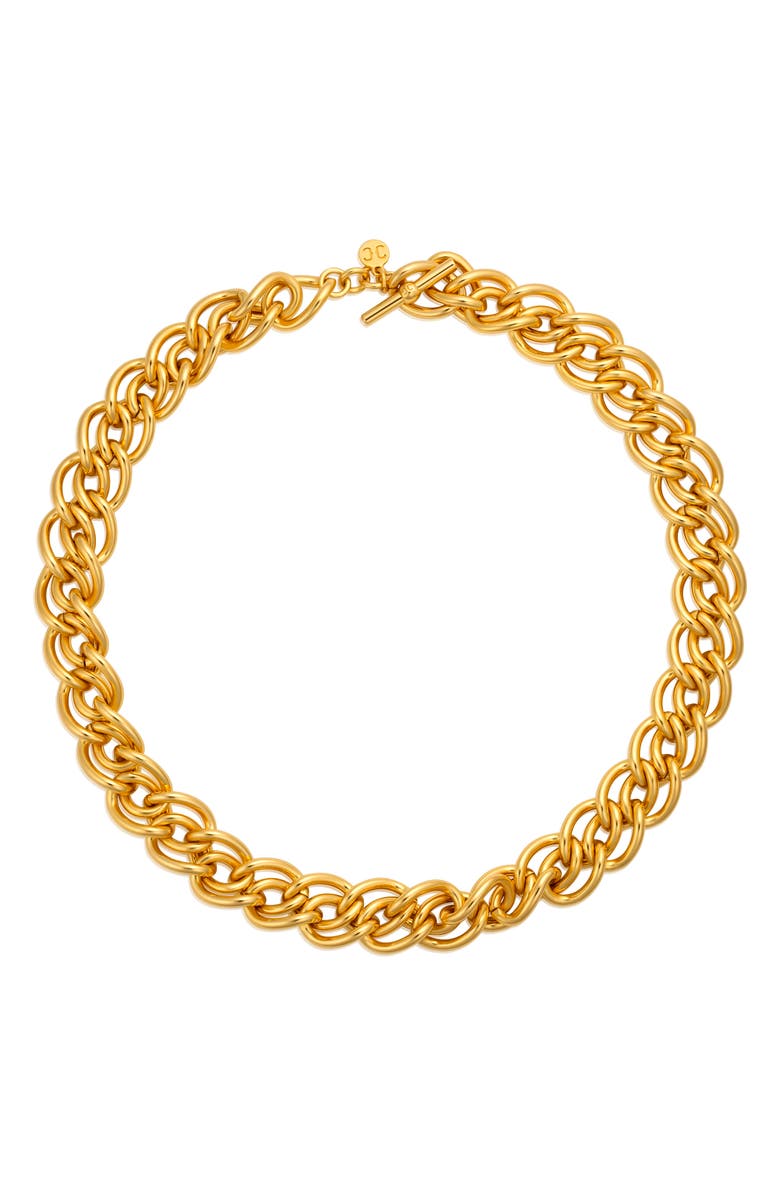 CHRISTINA CARUSO Braided Chain Necklace, Main, color, 