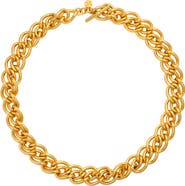 CHRISTINA CARUSO Braided Chain Necklace