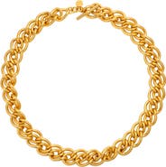CHRISTINA CARUSO Braided Chain Necklace