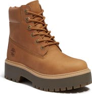 Timberland Stone Street 6-Inch Waterproof Lace-Up Leather Boot