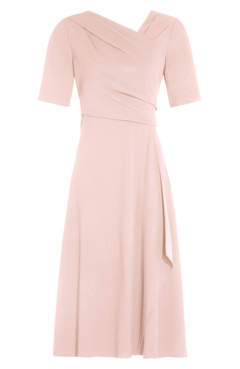 Adrianna Papell Asymmetrical Hem A-Line Dress, Alternate, color, 