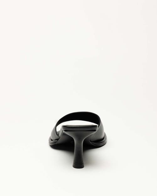 Want Les Essentiels De La Vie Want Les Essentiels Holton Smooth Leather Heel Sandal In Black