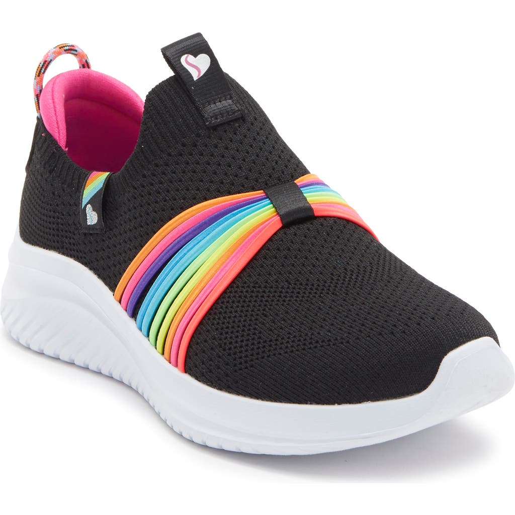 SKECHERS Ultra Flex 3.0 Slip-On Sneaker in Bkmt-Black at Nordstrom Rack