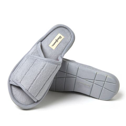 Mickey Terry Adjustable Shower Slide Slipper (Women)