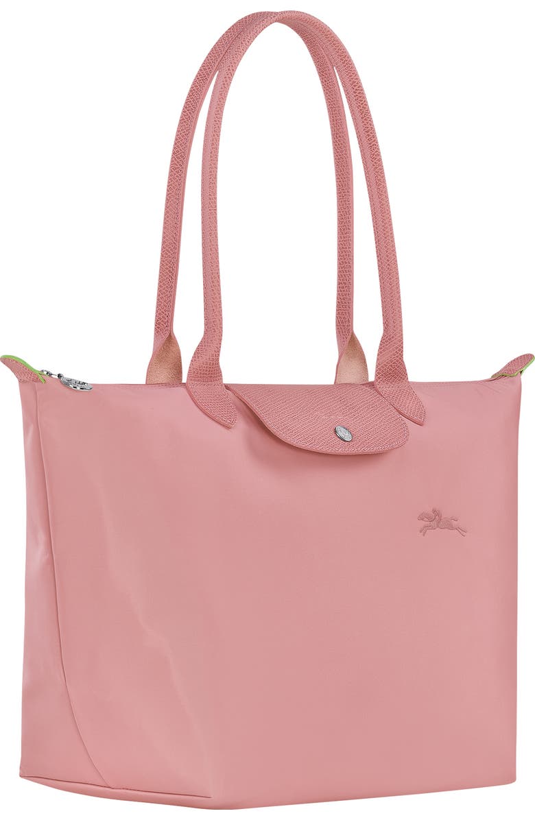 Longchamp Le Pliage Green Recycled Nylon Large Shoulder Tote, Alternate, color,