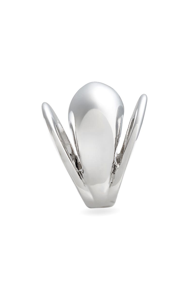 Open Edit Curved Convex Polished Ring, Alternate, color,