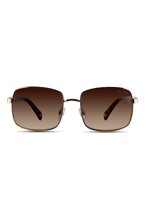 Velvet Eyewear Ruby Sunglasses In Gold 2