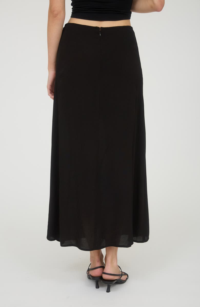 Blu Pepper Midi Skirt, Alternate, color, Black