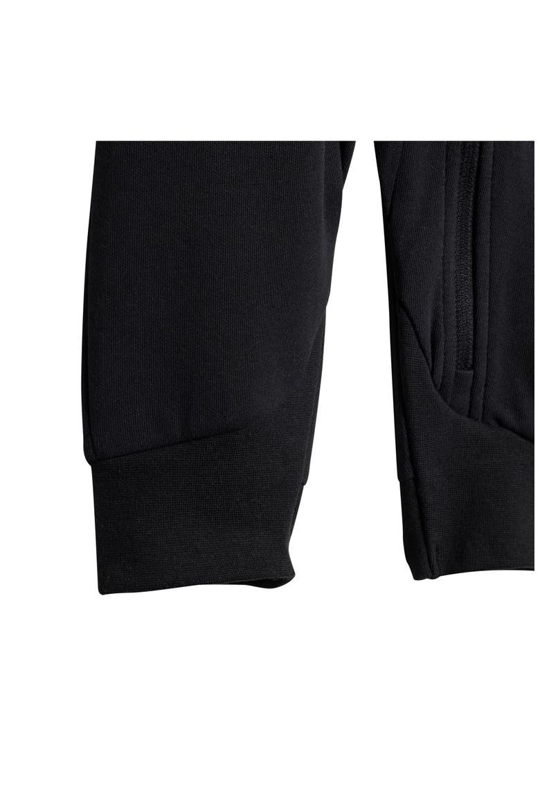 x Disney Z.N.E. 'Star Wars' Hooded Zip Romper, Alternate, color, BLACK/ BRIGHT RED