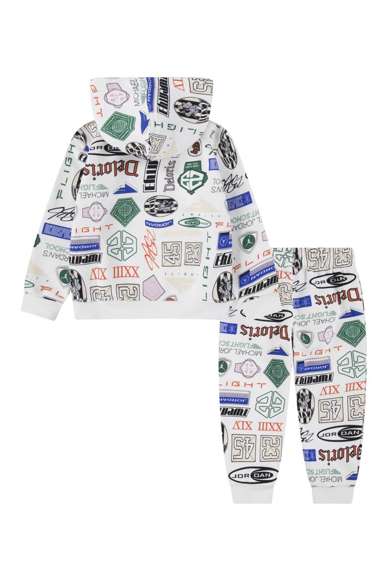 Kids' MJ Essentials Brooklyn Fleece Hoodie & Joggers Set, Alternate, color, 782SAIL