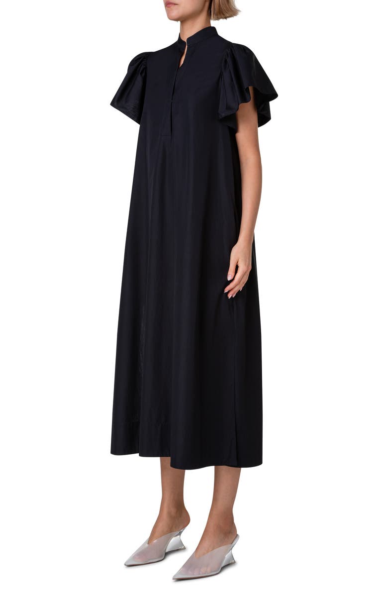 Akris punto Cotton Midi Shift Dress, Alternate, color, 