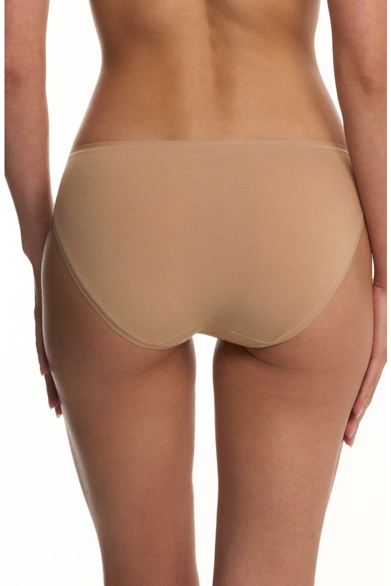 Bliss Bare Cotton Bikini, Alternate, color, CAFE