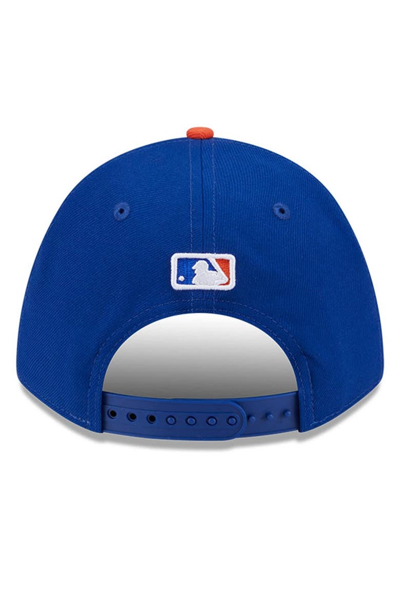 Men's New Era  Royal New York Mets Player Replica 9FORTY Adjustable Hat, Alternate, color, Royal