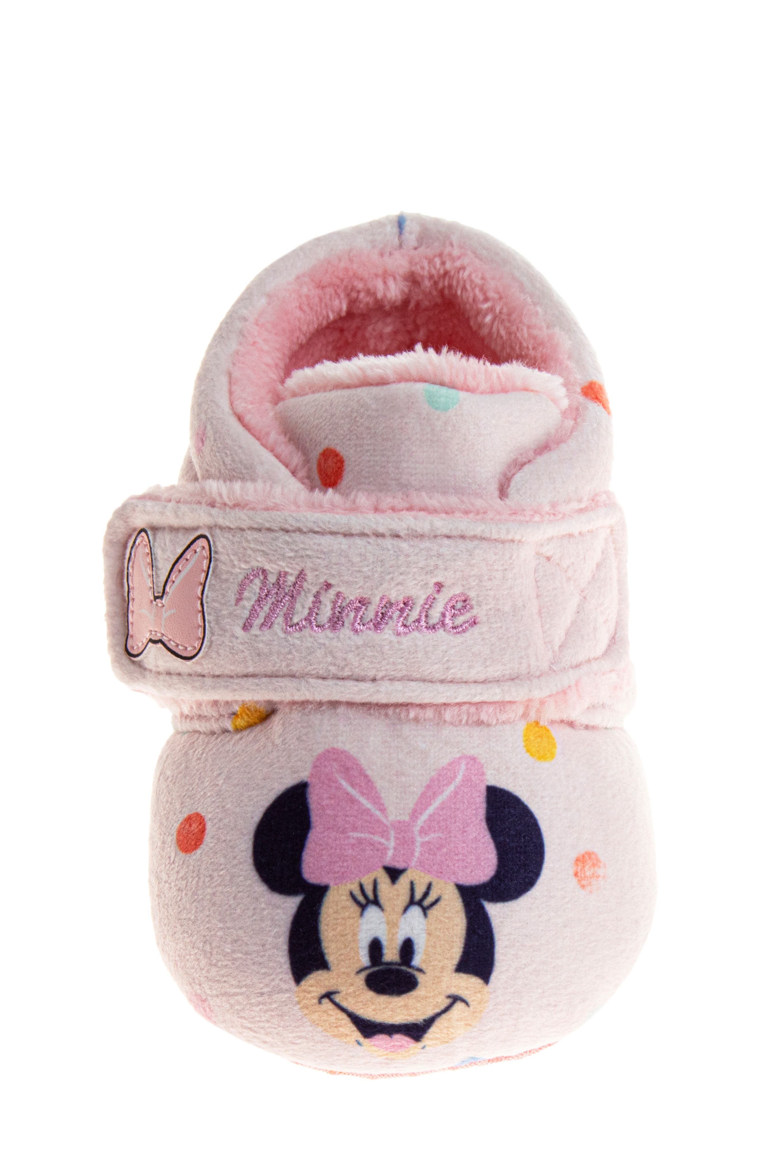 JOSMO Disney Minnie Mouse Crib Shoe, Alternate, color, Pink