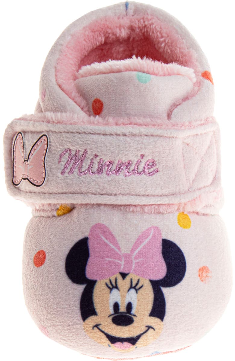 JOSMO Disney Minnie Mouse Crib Shoe, Alternate, color, Pink